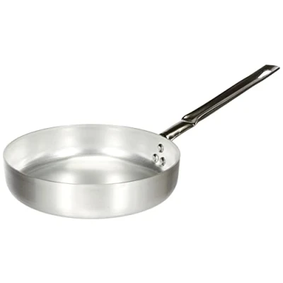 Afbeelding van Pentole Agnelli Aluminium lijn 2 mm pan met roestvrijstalen handvat, zilver, 22 cm