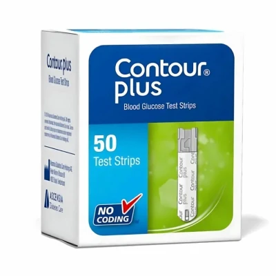 Afbeelding van Contour Plus teststrips 50 stuks