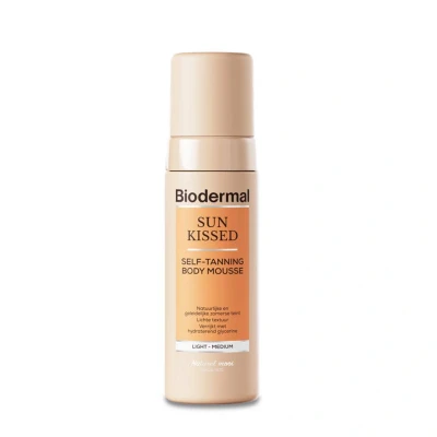 Afbeelding van Biodermal Sun Kissed Self Tanning Mousse 150ML