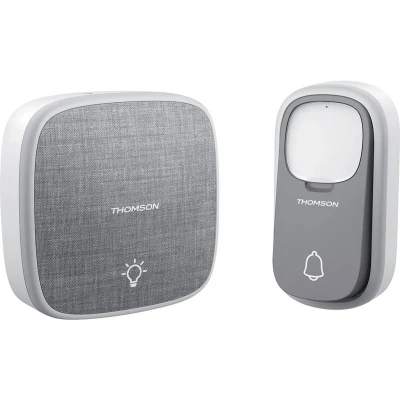 Afbeelding van Thomson 513134 draadloze deurbel met kinetische knop en batterij ontvanger