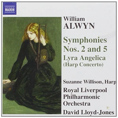 Afbeelding van Suzanne Willison, Royal Liverpool Philharmonic Orchestra, David Lloyd Jones Alwyn: Symphonies Nos. 2 &amp; 5 (CD)