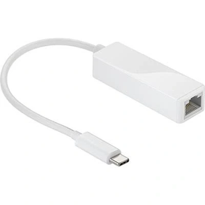 Image de Goobay 66255 Adaptateur USB C pour Smartphone/Réseau câblé Blanc