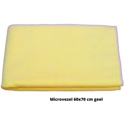 Afbeelding van Microvezeldoek Tricot Luxe 60 x 70 cm geel 320 grams