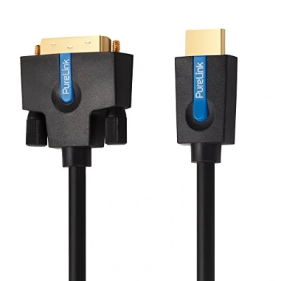 Afbeelding van Purelink CS1300 Adapterkabel HDMI male naar DVI D 5 m