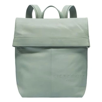 Afbeelding van LIEBESKIND BERLIN Leren Vrije tijd Rugzak Elvira Sheep Natural Backpack Forest Green Groene