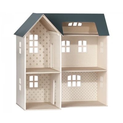 Afbeelding van Maileg poppenhuis met behang 80 cm
