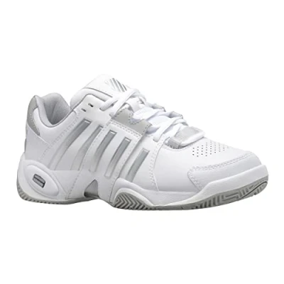 Afbeelding van K Swiss Accomplish IV Dames Sportschoenen Tennis Smashcourt White/Silver