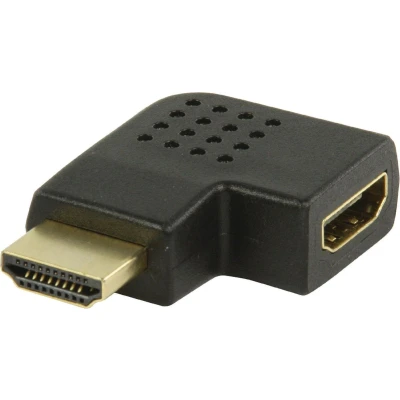Afbeelding van HDMI adapter 90 haaks naar links versie 1.4 (4K 30Hz)