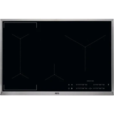 Afbeelding van AEG IKE84441XB Bridge Hob2Hood 80 cm inductie kookplaat