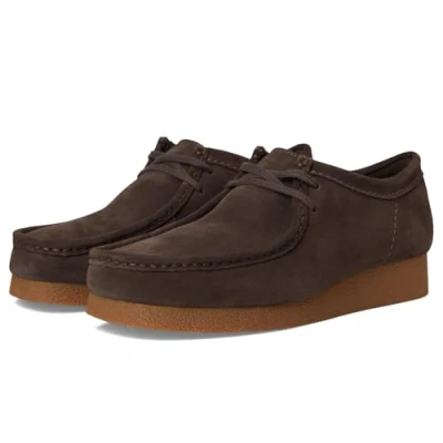 Afbeelding van Clarks Premium Wallabeeevo Heren, Donkerbruin, 40 EU