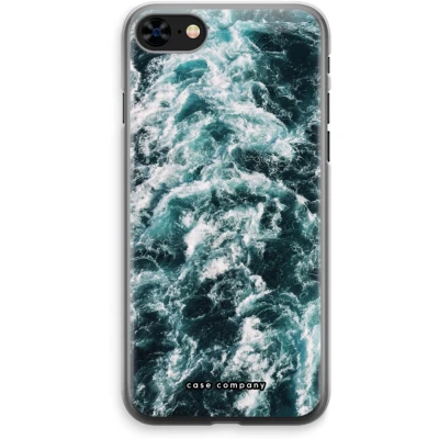 Afbeelding van Case Company® hoesje geschikt voor iPhone 8 Zee golf Soft Cover Telefoonhoesje Bescherming aan alle Kanten en Schermrand