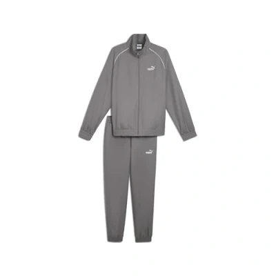Afbeelding van Puma Piping Tracksuit SET Trainingspak, Heren, Maat: XS, Cast iron