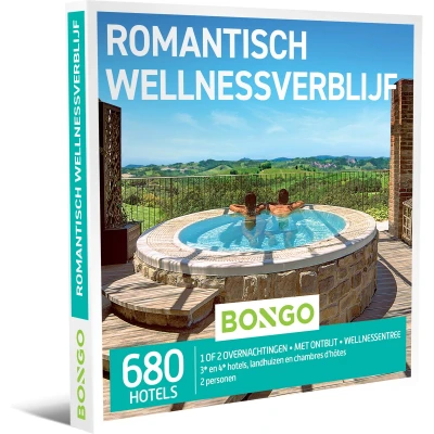Afbeelding van Bongo Bon ROMANTISCH WELLNESSVERBLIJF Cadeaukaart cadeau voor man of vrouw