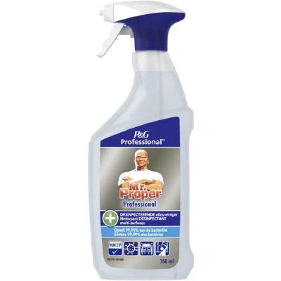 Afbeelding van Mr. Proper desinfecterende allesreiniger, spray van 750 ml allesreiniger