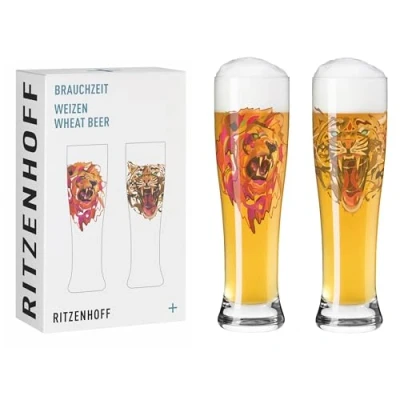 Afbeelding van Ritzenhoff Brauchzeit Witbier glas 21/22 2 stuks