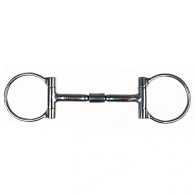 Afbeelding van HKM Western D ring Snaffle Billy Allen 115mm