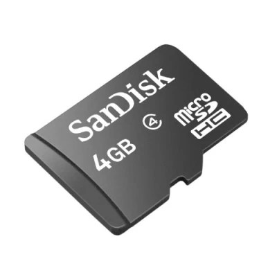 Afbeelding van SanDisk 4 GB microSDHC geheugenkaart klasse SDSDQM 004G B35