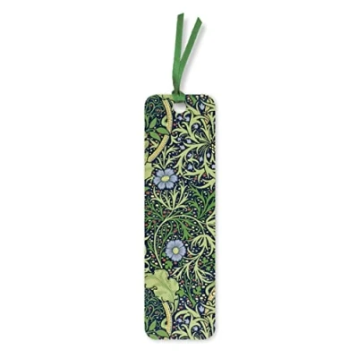 Afbeelding van Flame Tree Bookmarks William Morris: Seaweed (pack of 10)