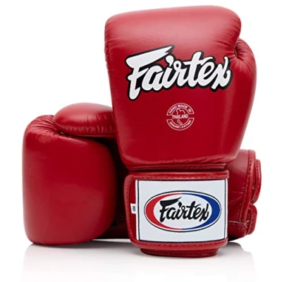 Afbeelding van Fairtex BGV1 Universal Bokshandschoenen &quot;Tight Fit&quot; Design Rood Maat 14 oz