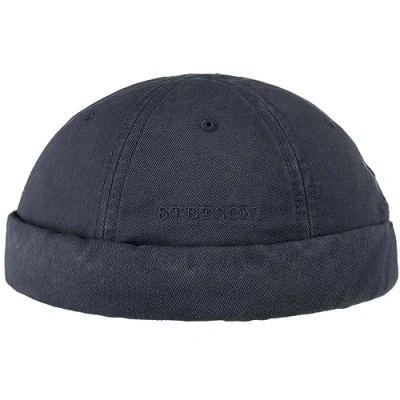Afbeelding van STETSON &quot;Docker Cotton&quot; Lente Zomer ZWART Verstelbaar Mooi, 1