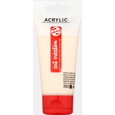 Afbeelding van Acrylverf Talens Art Creation 292 napelsgeel rood licht tube à 75ml