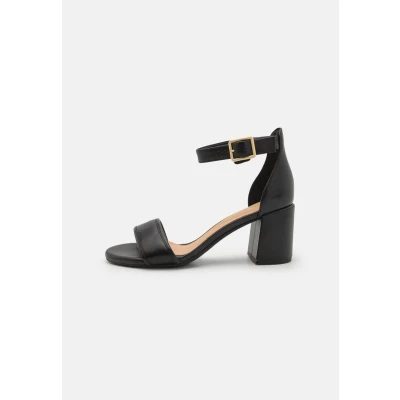 Afbeelding van Clarks Premium Ezoria Mae damessandalen, Zwart leer, 37 EU, leder, EU