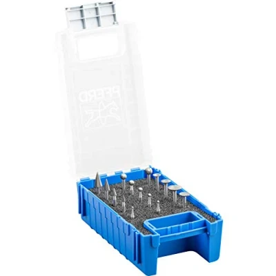 Image de PFERD 22900845 Jeu de fraises fines HSS 84 dents spéciales fraise Ø 3 mm universelle moyenne fine 15 pièces