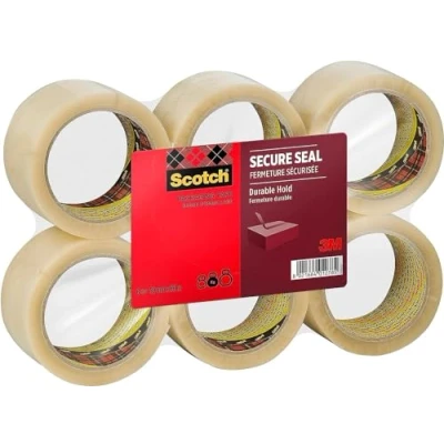 Afbeelding van Verpakkingstape Scotch Heavy 50mmx66m transparant 6 rollen