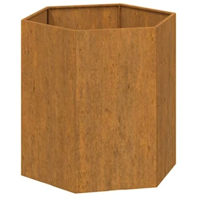 Afbeelding van Plantenbak roestig 40x40x45 cm cortenstaal