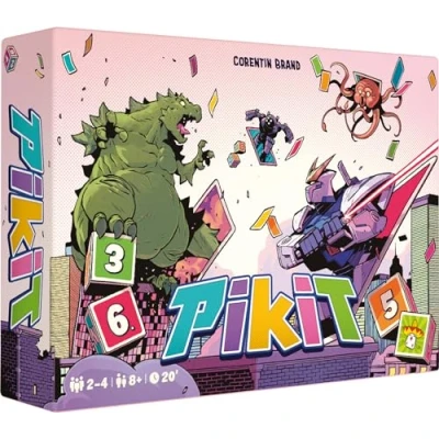 Afbeelding van Asmodee Repos Production Pikit gezelschapsspel kaartspellen spel voor kinderen, volwassenen en familie vanaf 8 jaar 2 tot 4 spelers 20 minuten Franse versie