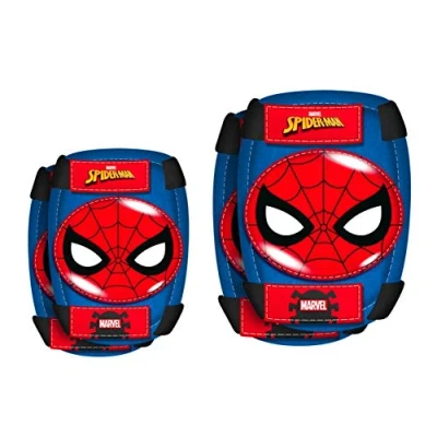 Afbeelding van Marvel Spider Man Skatebescherming 4 delig Blauw/rood One size