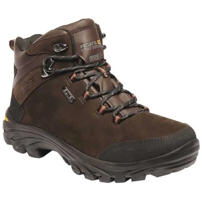 Afbeelding van Regatta Burrell Leather Wandelschoenen Mannen Bruin Maat 41