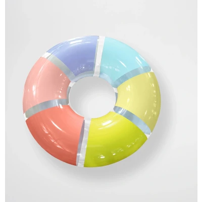 Afbeelding van Sunnylife Pool Floats Zwemband Rainbow Gloss PVC Multicolor
