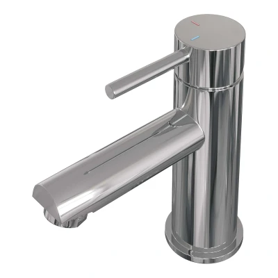Afbeelding van Brauer Chrome Edition Wastafelmengkraan opbouw laag model a chroom Tijdloze uitstraling
