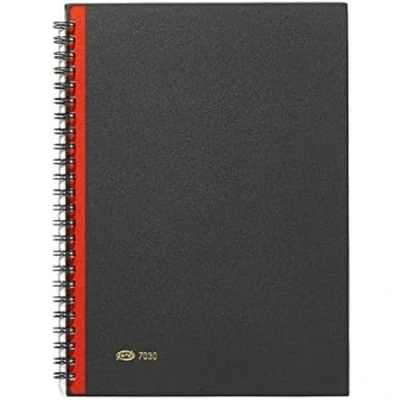 Afbeelding van Organiser Map Pardo 50 Hoezen Zwart A4 Spiraal