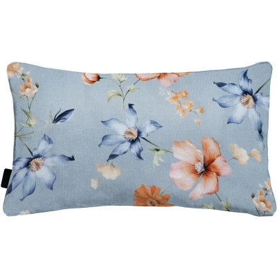 Afbeelding van Sierkussen paspel ca.30x50cm Florina blue