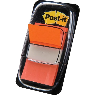 Afbeelding van Indextabs 3M Post it 680 25.4x43.2mm oranje