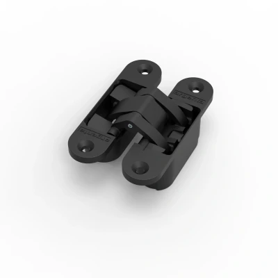 Afbeelding van Argenta 3D verstelbaar, onzichtbaar scharnier, invisible small, mat zwart ral 9005