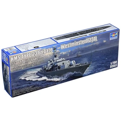 Afbeelding van 1:700 Trumpeter 06721 HMS TYPE 23 Frigate Plastic Modelbouwpakket