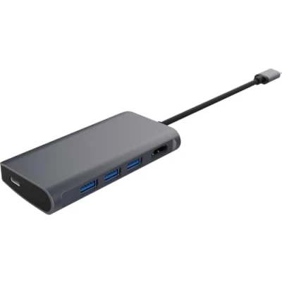 Afbeelding van lmp 5 poorts USB C videohub met HDMI, 3.0 en Space Grey