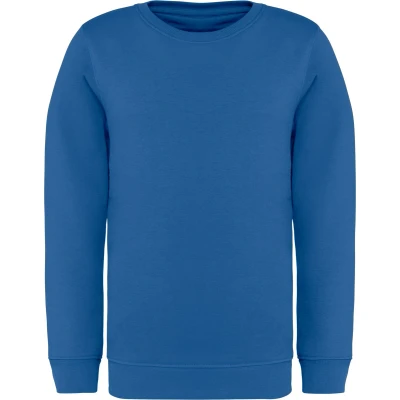 Afbeelding van Native Spirit Ecologische kindersweater met ronde hals NS403 Sea Blue