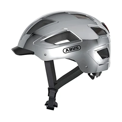 Afbeelding van Abus Fietshelm Hyban 2.0 Chrome Silver