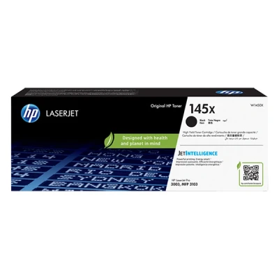 Image de HP 145X À rendement élevé noir original LaserJet cartouche de toner (W1450X) pour Pro 3001, 3002, 3003, MFP 3101, 3102, 3103, 3104, MFP3102