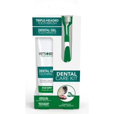 Afbeelding van Vet&#039;s Best® Tandverzorging Set voor Honden Tandenborstel en tandpasta