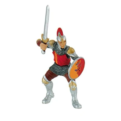 Afbeelding van Bullyland Zwaardvechter rood Speelfiguur