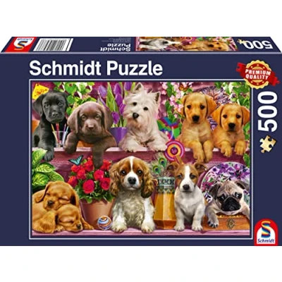 Afbeelding van Schmidt Spiele 58973 puzzel Legpuzzel 500 stuk(s) Dieren