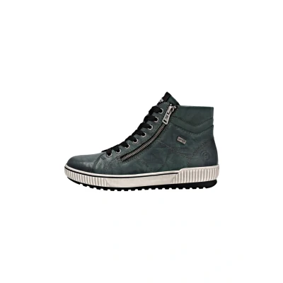 Afbeelding van Remonte Veterboots Dames Groen Maat:42