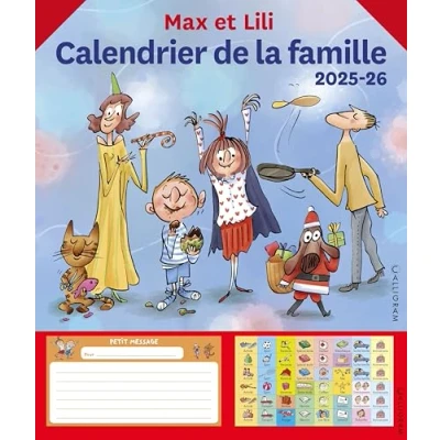 Afbeelding van CALENDRIER DE LA FAMILLE 2025 2026