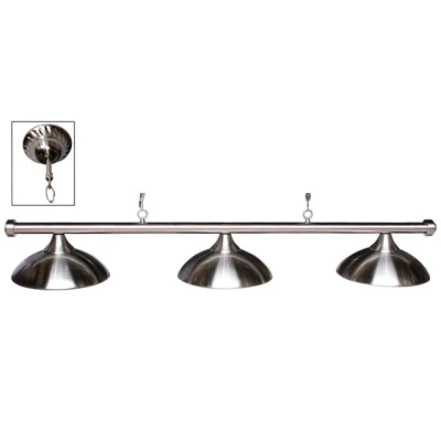 Afbeelding van verlichting armatuur Lexor Trend Trio, brushed steel