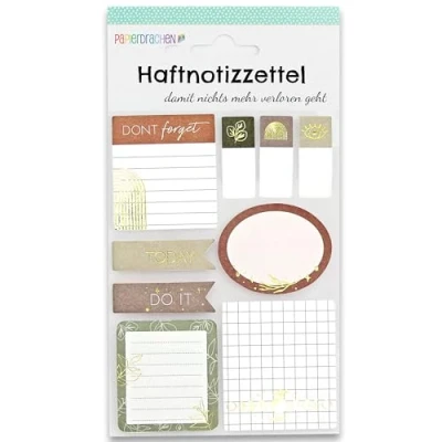 Afbeelding van Bullet journal zelfklevende notities uni 9 verschillende weekoverzicht veel nuttige voor je notebook 4 stuks